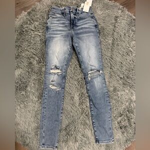 Good American Ripped Skinny Jeans